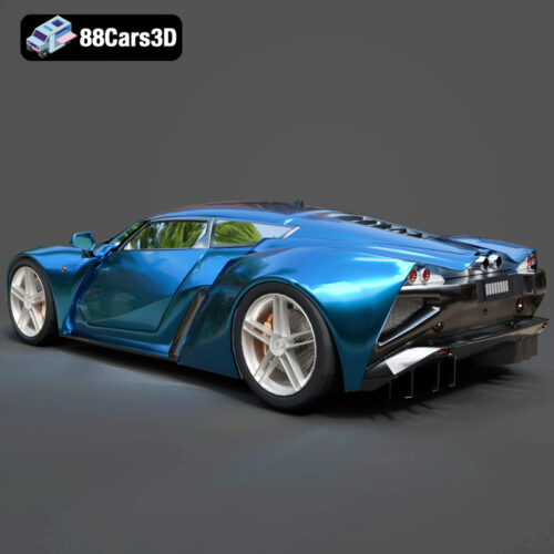 Marussia B2-003 Marussia B2 2010 3D Model