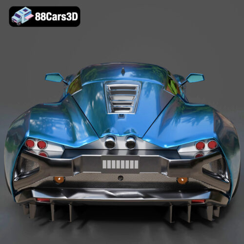 Marussia B2-004 Marussia B2 2010 3D Model