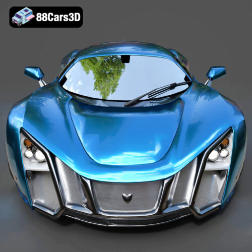 Marussia B2-006 Marussia B2 2010 3D Model