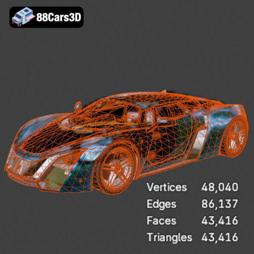 Marussia B2-008 Marussia B2 2010 3D Model