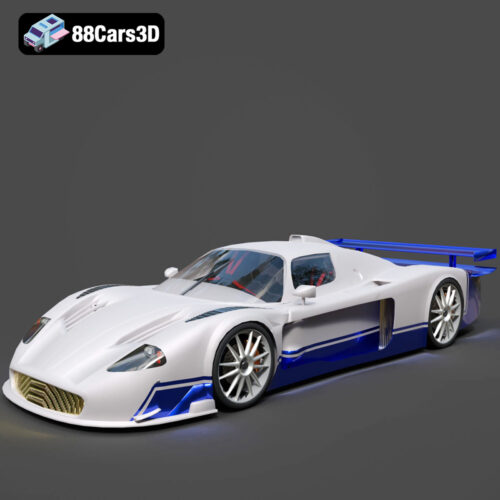 Maserati MC 12 3D Model