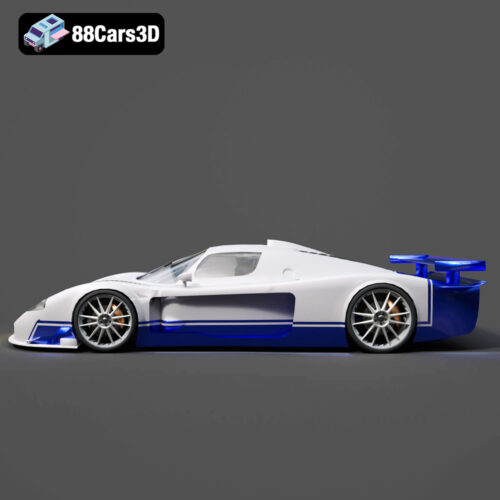 Maserati MC 12 3D Model