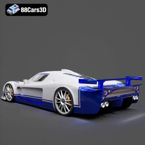 Maserati MC 12 3D Model