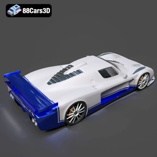 Maserati MC 12 3D Model
