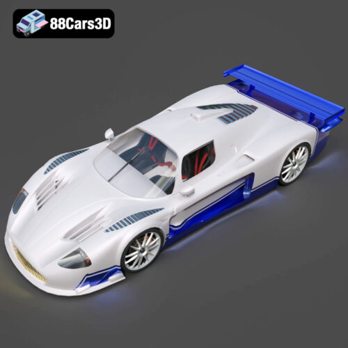 Maserati MC 12 3D Model