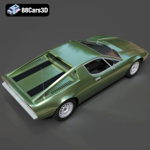 Maserati Merak 3D Model