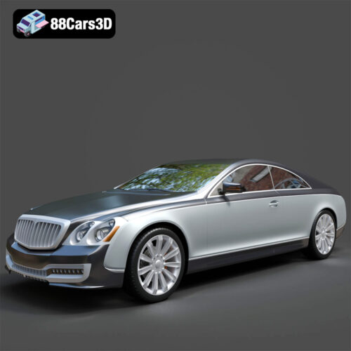 Maybach 57S Coupe Xenatec 3D Model