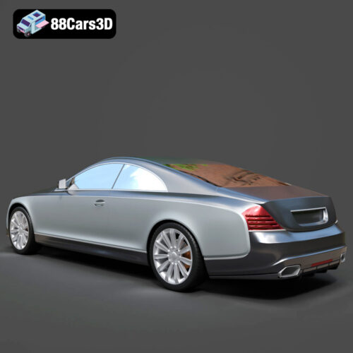 Maybach 57S Coupe Xenatec 3D Model