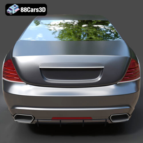 Maybach 57S Coupe Xenatec 3D Model