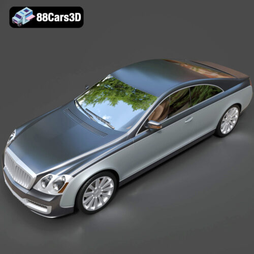 Maybach 57S Coupe Xenatec 3D Model