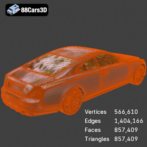 Maybach 57S Coupe Xenatec 3D Model