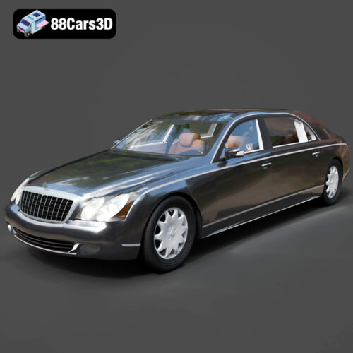 Maybach 62-001 Maybach 62 3D Model