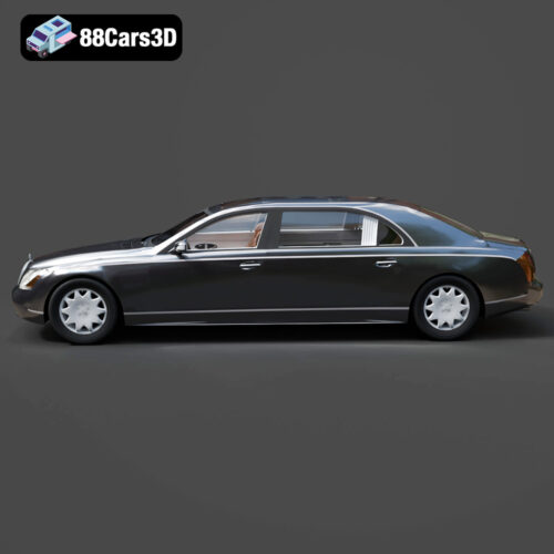 Maybach 62-002 Maybach 62 3D Model