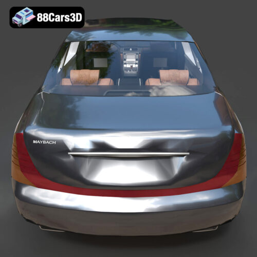 Maybach 62-004 Maybach 62 3D Model