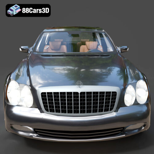 Maybach 62-006 Maybach 62 3D Model