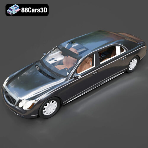 Maybach 62-007 Maybach 62 3D Model