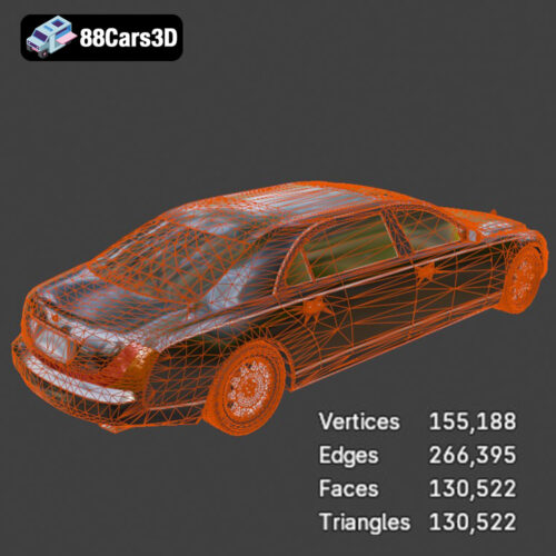 Maybach 62-009 Maybach 62 3D Model