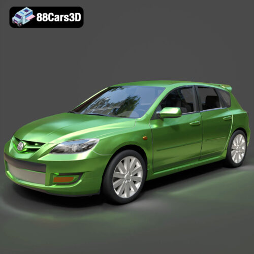 Mazda 3 MPS 3D Model
