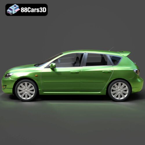 Mazda 3 MPS 3D Model