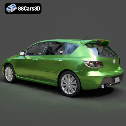 Mazda 3 MPS 3D Model