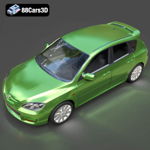 Mazda 3 MPS 3D Model