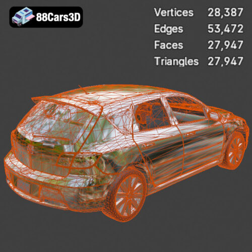 Mazda 3 MPS 3D Model