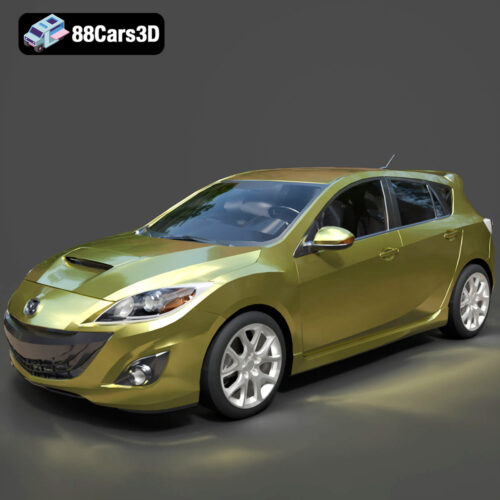 Mazda 3 MPS Mazdaspeed 3D Model