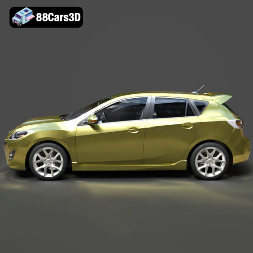 Mazda 3 MPS Mazdaspeed 3D Model