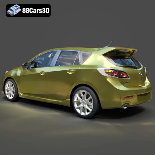 Mazda 3 MPS Mazdaspeed 3D Model