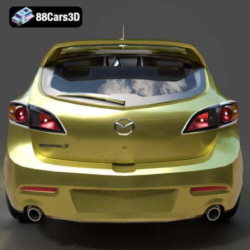 Mazda 3 MPS Mazdaspeed 3D Model