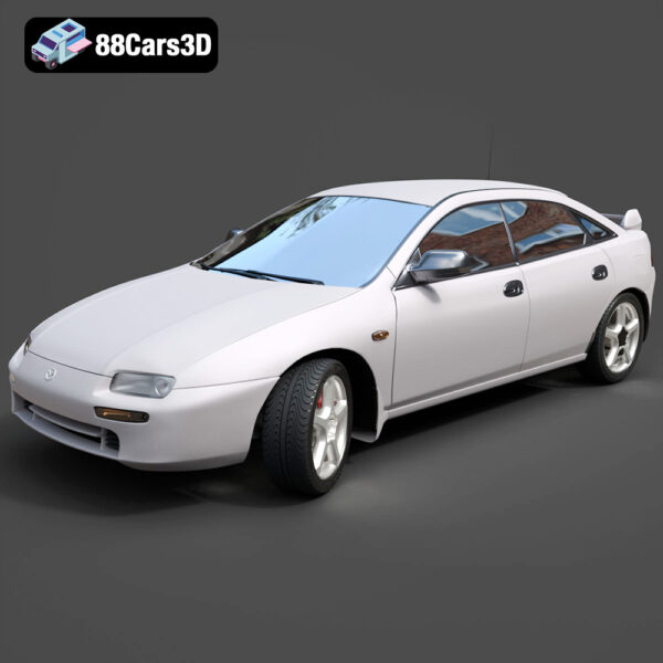 Mazda 323 F 3D Model