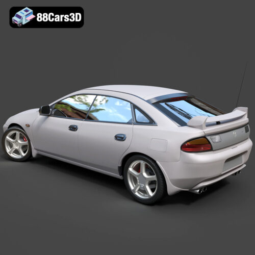 Mazda 323 F 3D Model