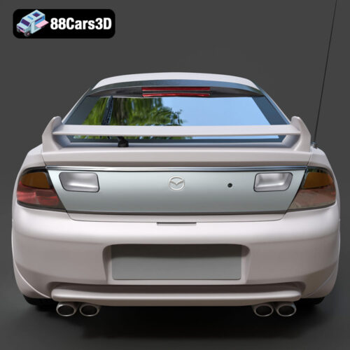Mazda 323 F 3D Model