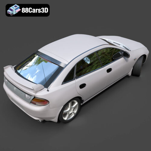 Mazda 323 F 3D Model
