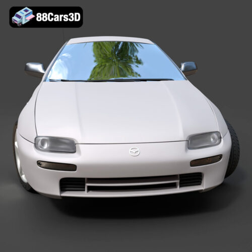 Mazda 323 F 3D Model