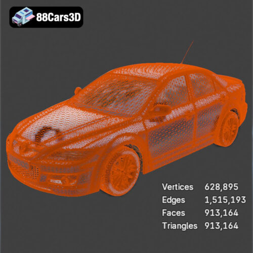 Mazda 6 3D Model