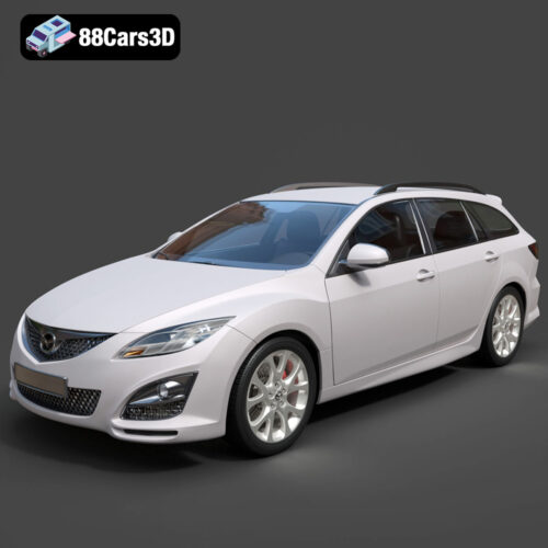 Mazda 6 Wagon 3D Model