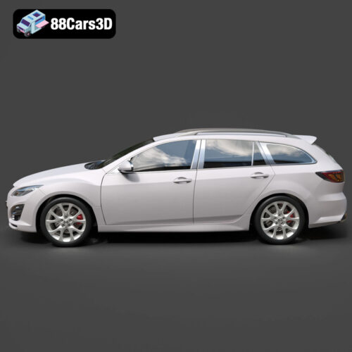 Mazda 6 Wagon 3D Model