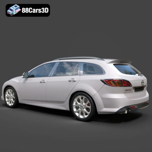 Mazda 6 Wagon 3D Model