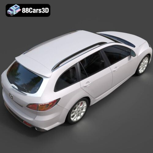 Mazda 6 Wagon 3D Model