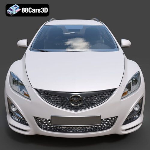 Mazda 6 Wagon 3D Model