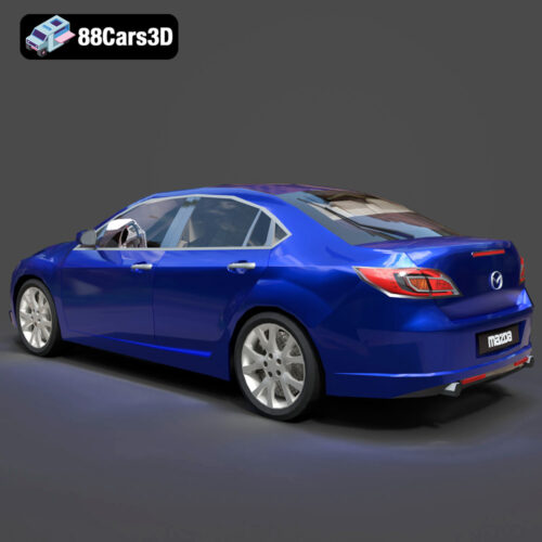 Mazda 6 2008 3D Model