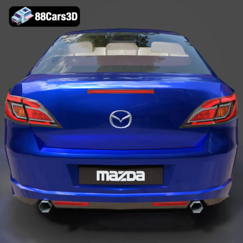 Mazda 6 2008 3D Model