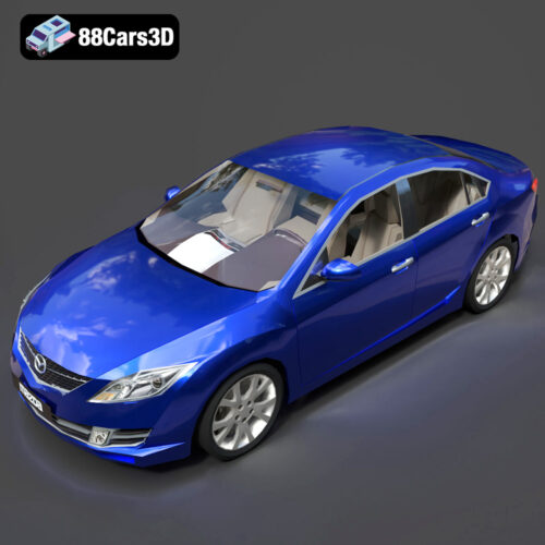 Mazda 6 2008 3D Model