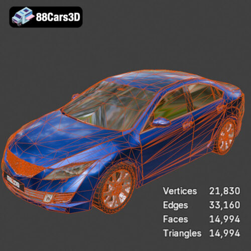 Mazda 6 2008 3D Model