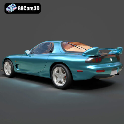 Mazda_RX-7-003 Mazda RX-7 3D Model