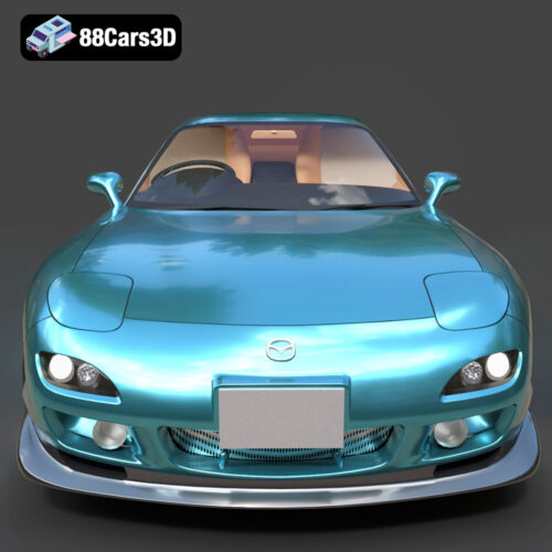 Mazda_RX-7-006 Mazda RX-7 3D Model