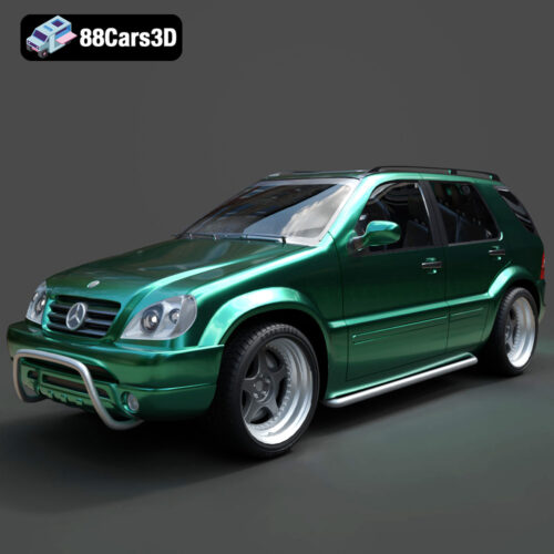 Mercedes-Benz-ML430-AMG-001 Car Mercedes Benz ML430 AMG 3D Model