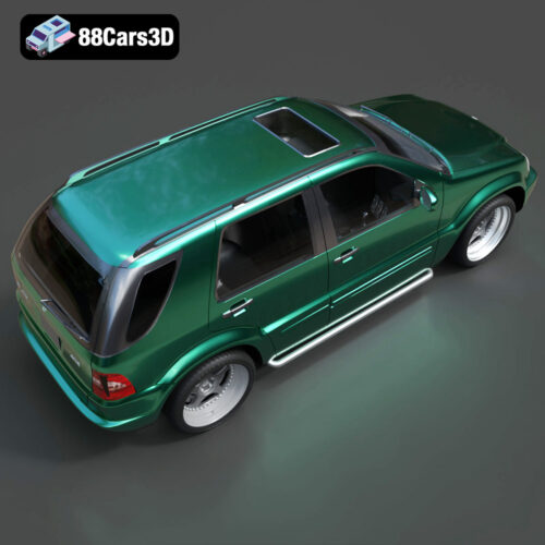 Mercedes-Benz-ML430-AMG-005 Car Mercedes Benz ML430 AMG 3D Model