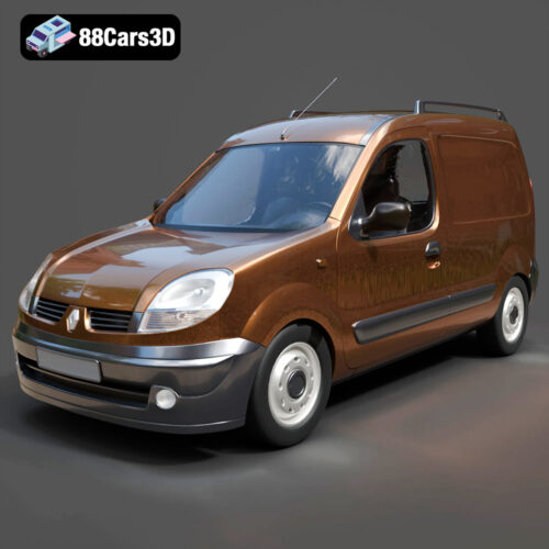 Renault Kangoo II 3D Model